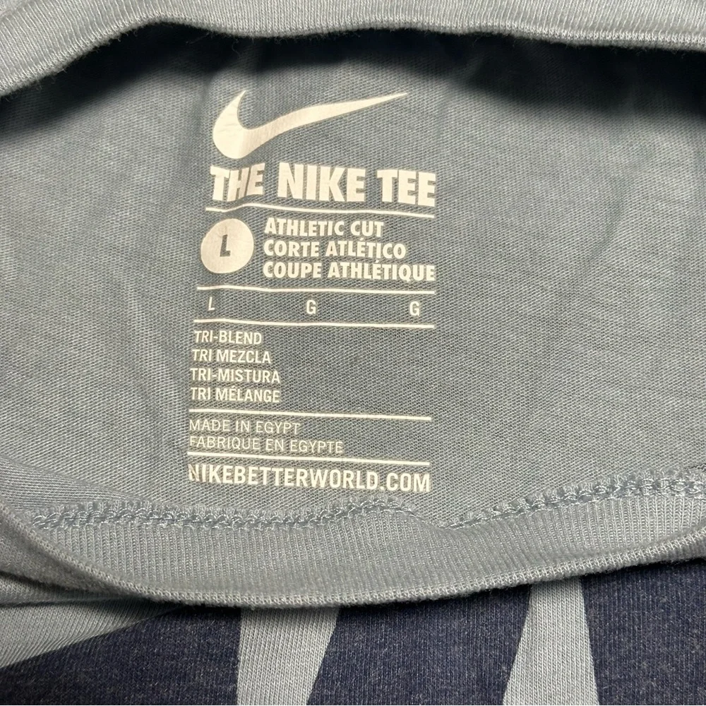 Nike Light Blue Sleeveless Tank Top - Picture 3 of 3